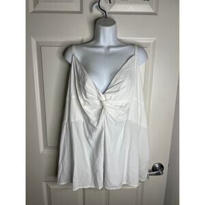 Old Navy Women's Twist Front Smocked Back Cami Blouse NEW ~ Size 4X